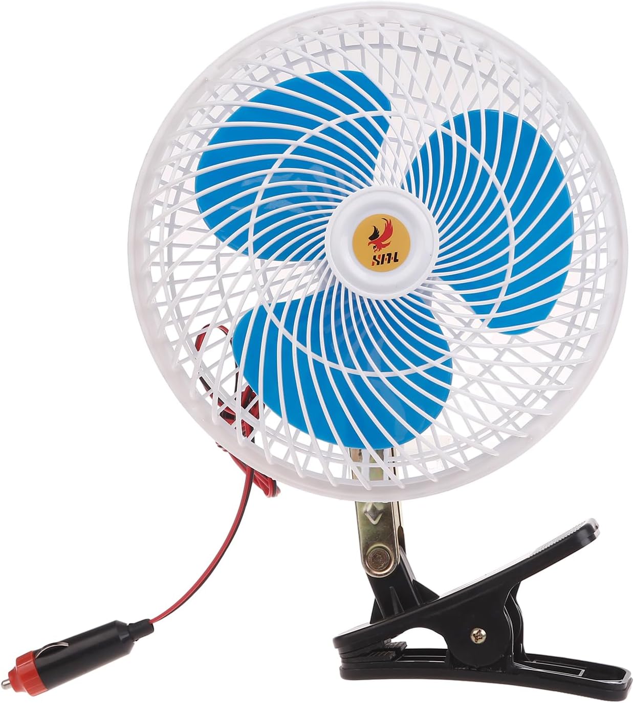 Portable Car Fan: Clip-On Cooling for Front and Rear Seats